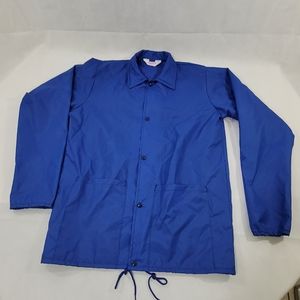 Empire Sporting Goods Button Down Nylon Jacket Small  1970's made in the USA